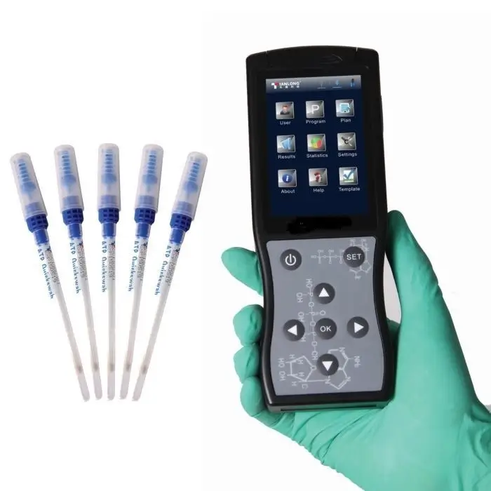 ATP hygiene monitoring luminometer
